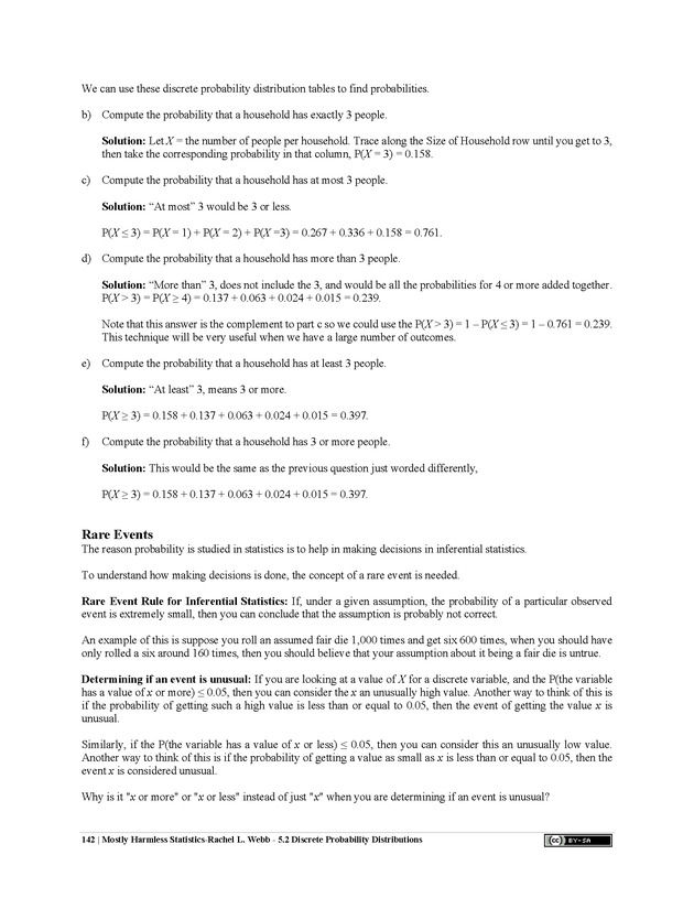 Mostly Harmless Statistics - New Page
