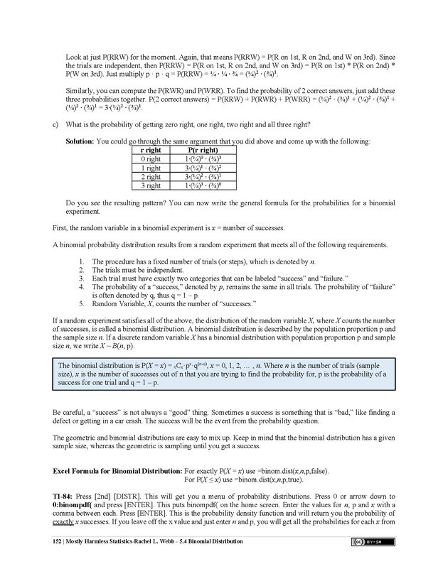 Mostly Harmless Statistics - New Page