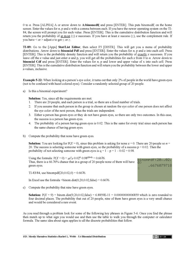 Mostly Harmless Statistics - New Page
