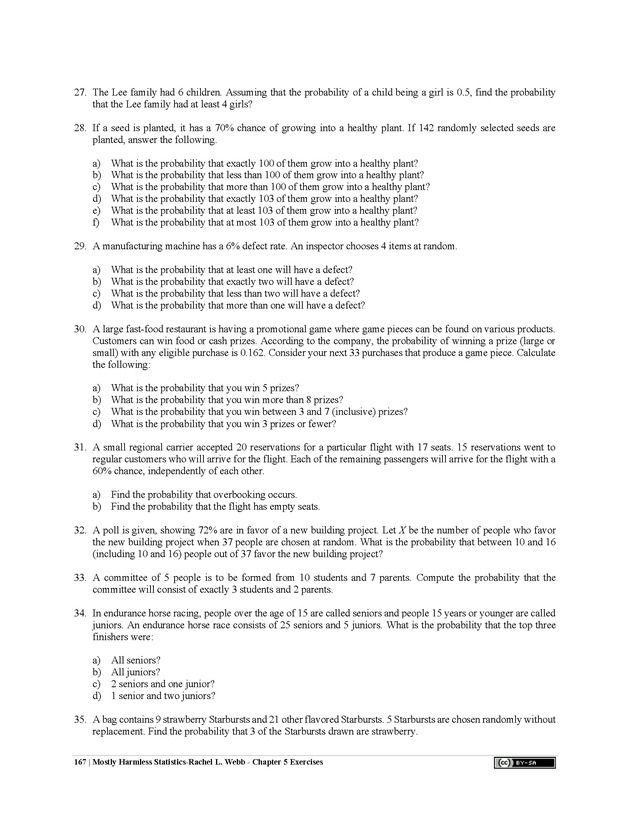 Mostly Harmless Statistics - New Page