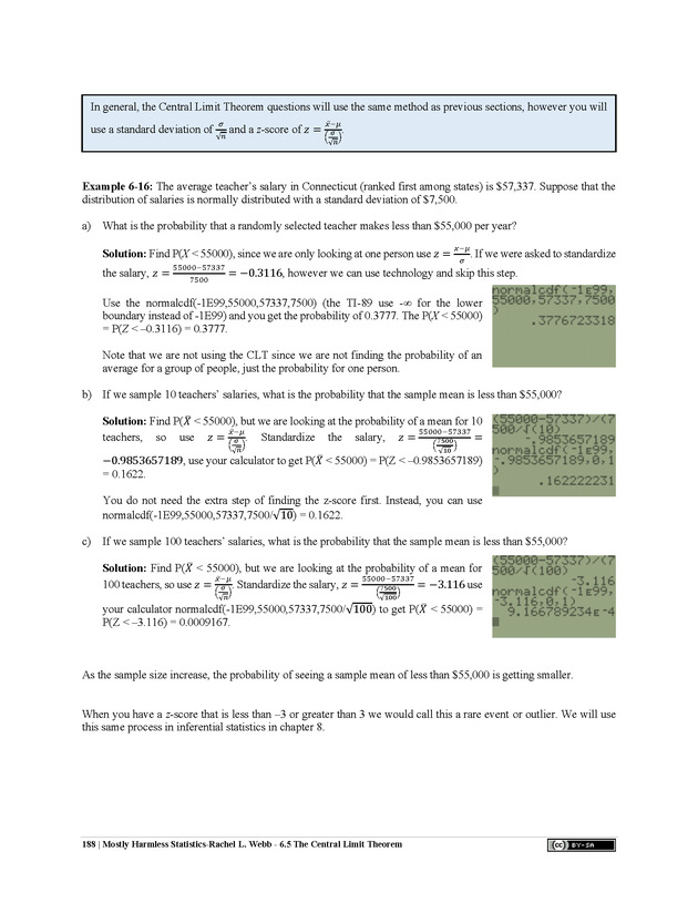 Mostly Harmless Statistics - New Page