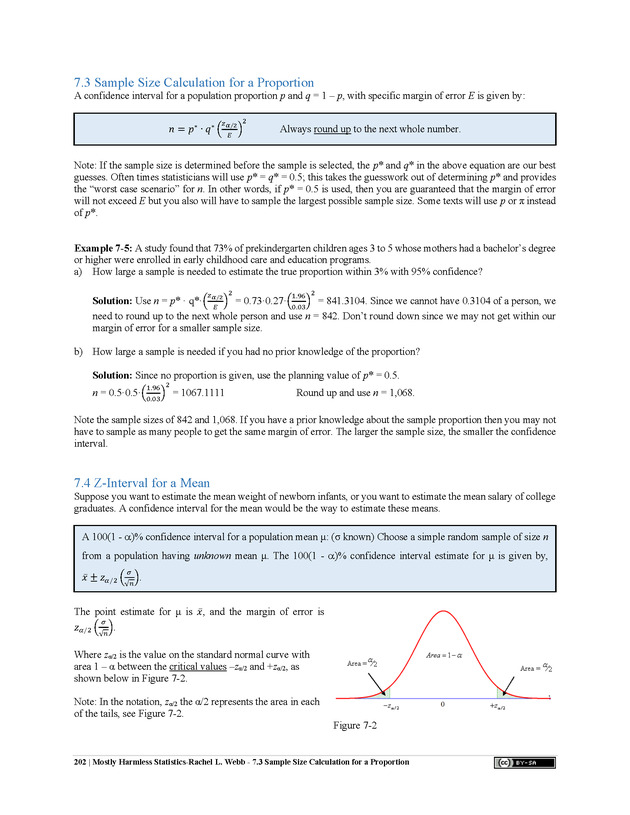 Mostly Harmless Statistics - New Page