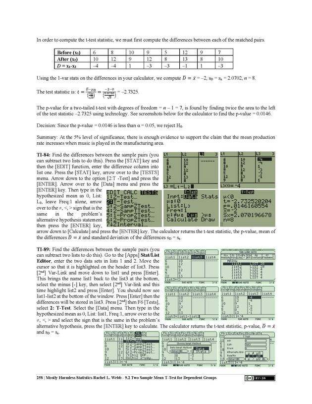 Mostly Harmless Statistics - New Page