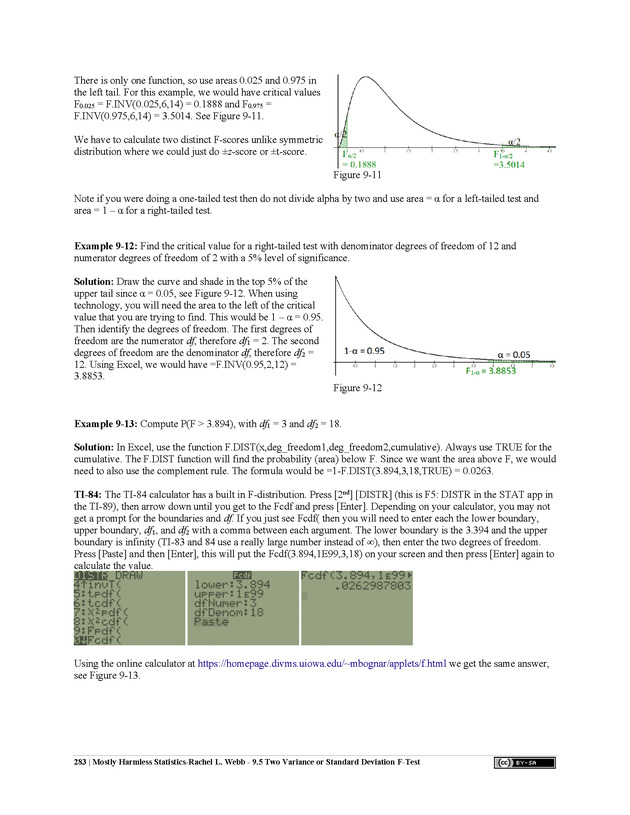 Mostly Harmless Statistics - New Page