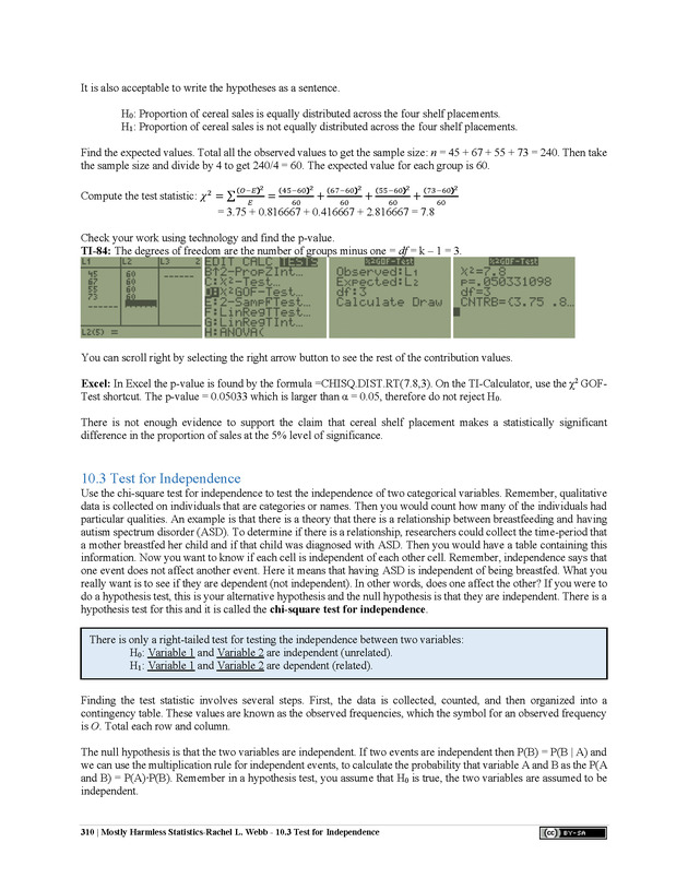 Mostly Harmless Statistics - New Page