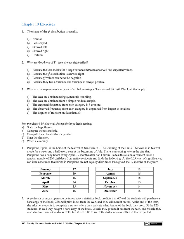 Mostly Harmless Statistics - New Page