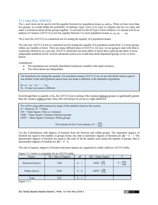 Mostly Harmless Statistics - New Page