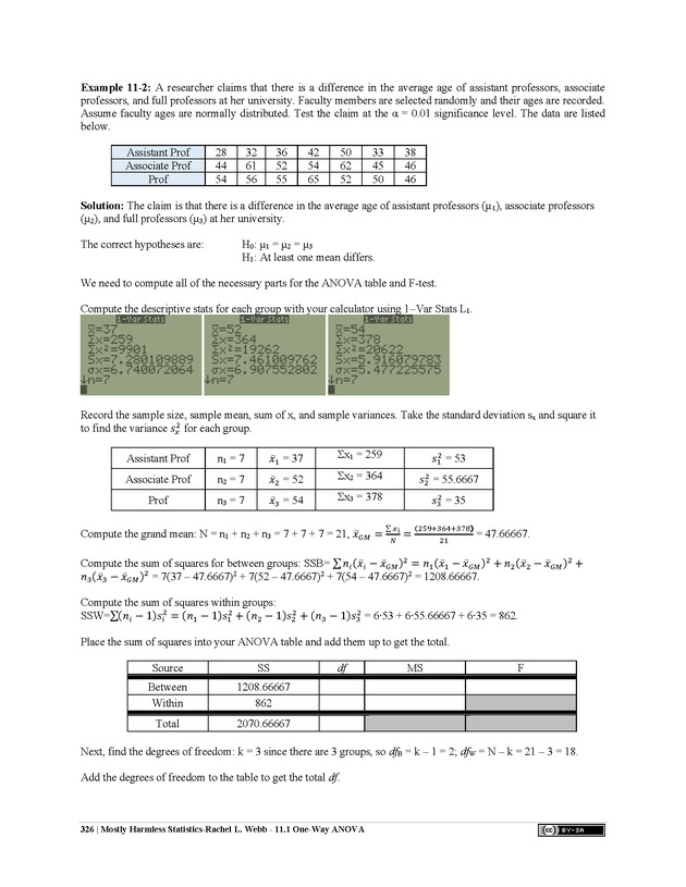 Mostly Harmless Statistics - New Page