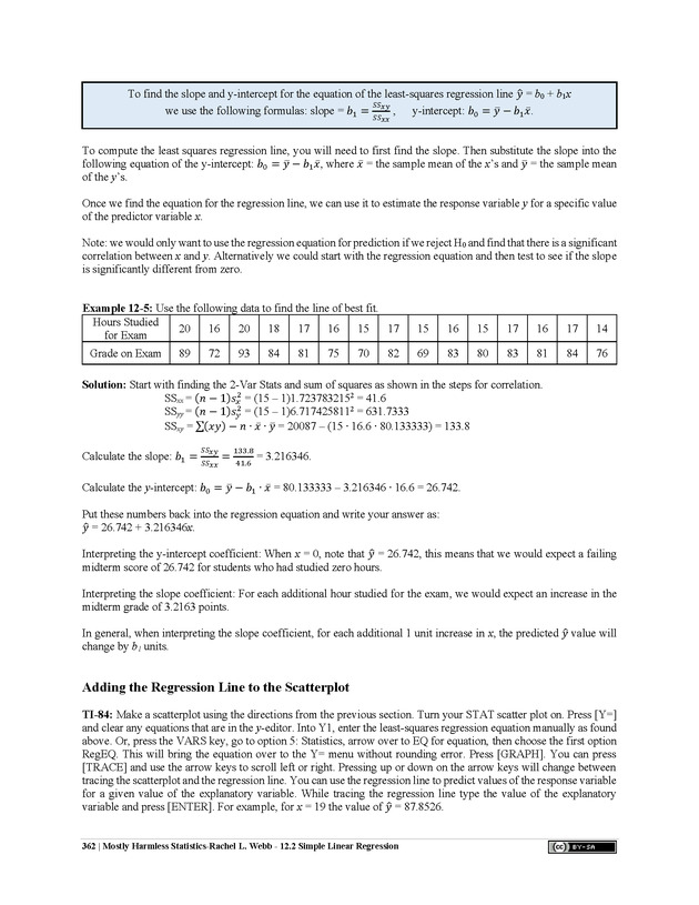 Mostly Harmless Statistics - New Page