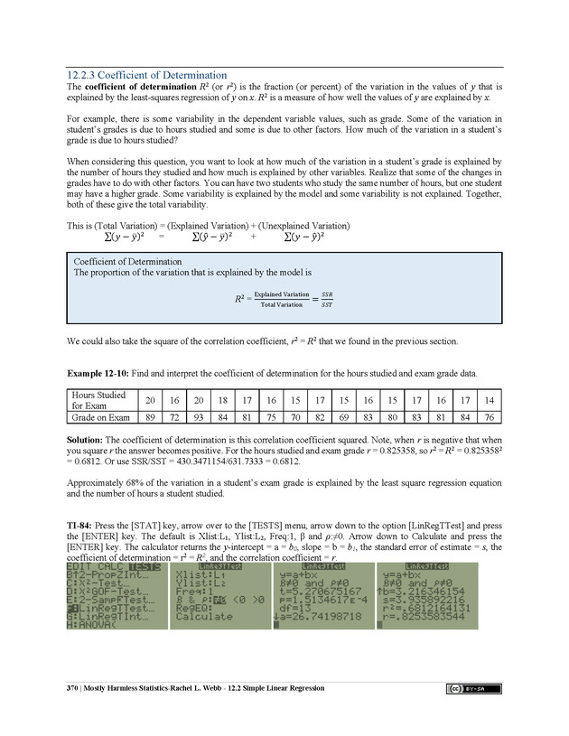 Mostly Harmless Statistics - New Page