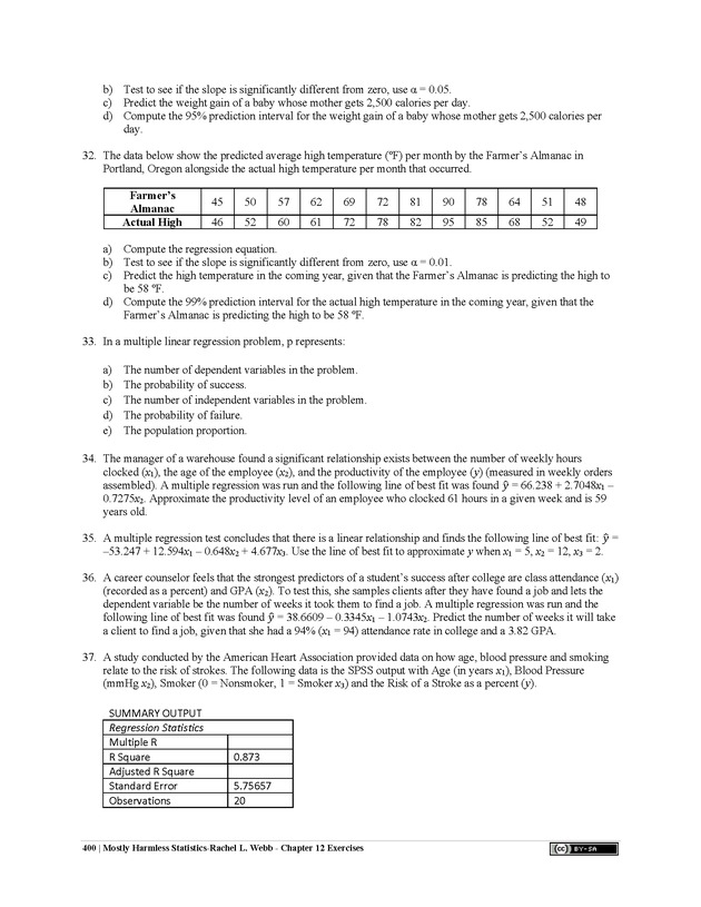 Mostly Harmless Statistics - New Page