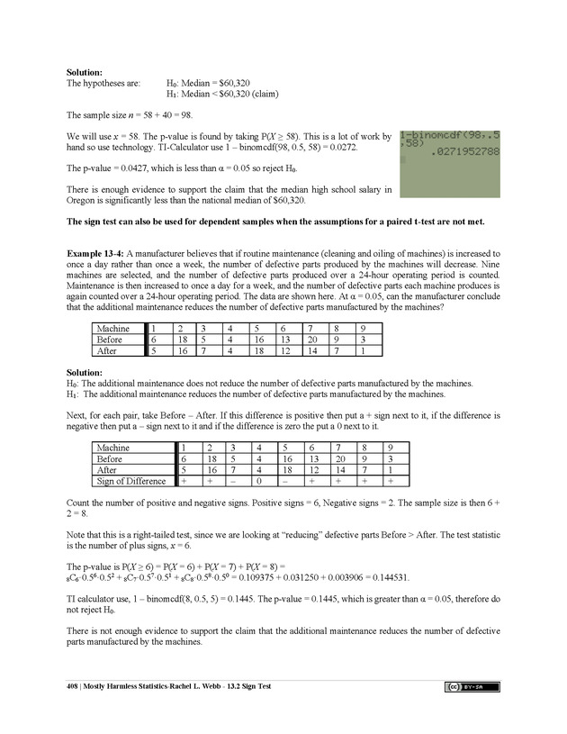 Mostly Harmless Statistics - New Page