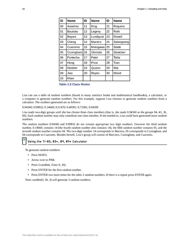 Introductory Statistics - New Page
