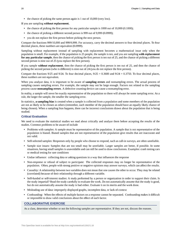 Introductory Statistics - New Page