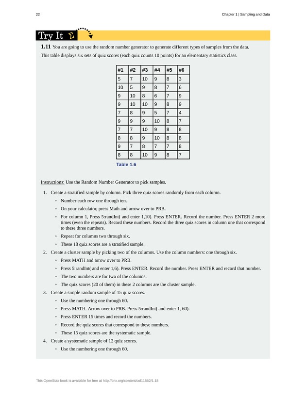 Introductory Statistics - New Page