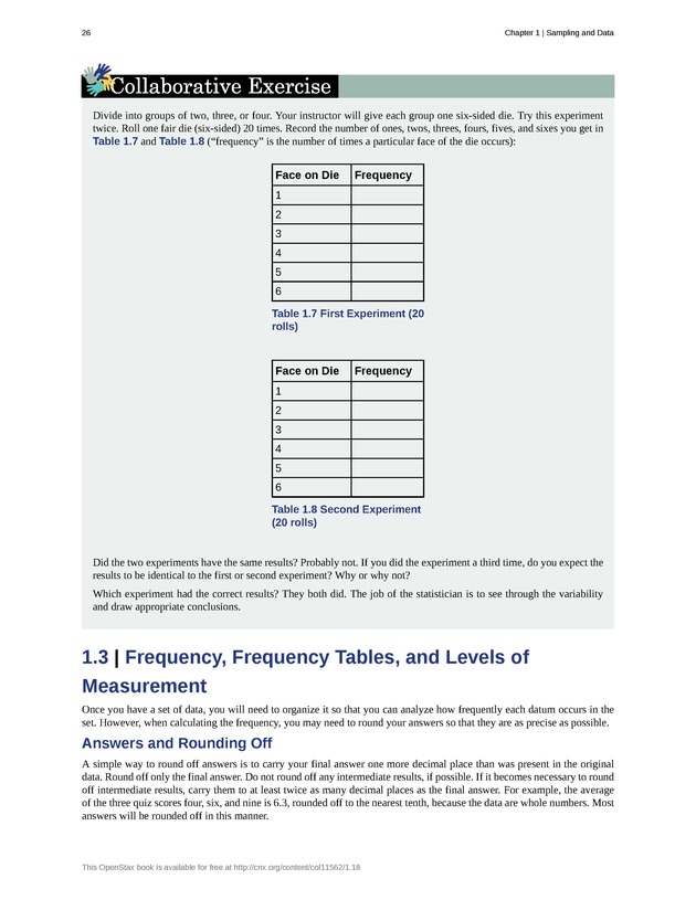 Introductory Statistics - New Page