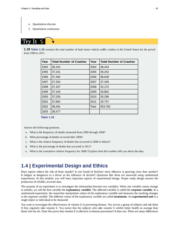 Introductory Statistics - New Page