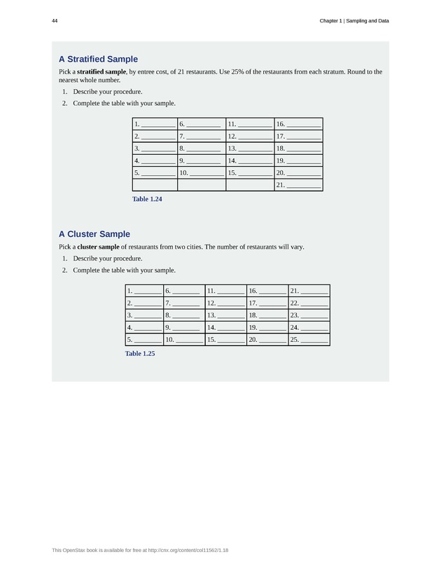 Introductory Statistics - New Page