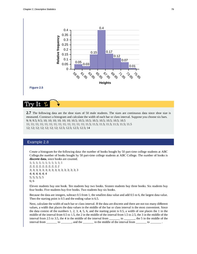 Introductory Statistics - New Page