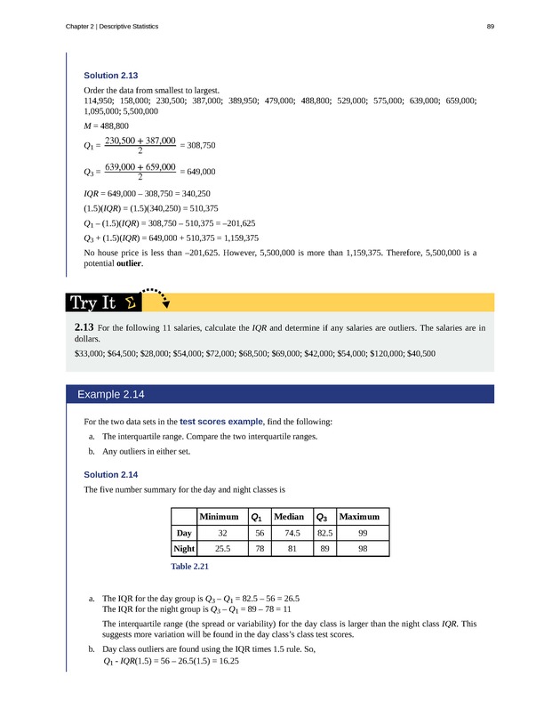 Introductory Statistics - New Page