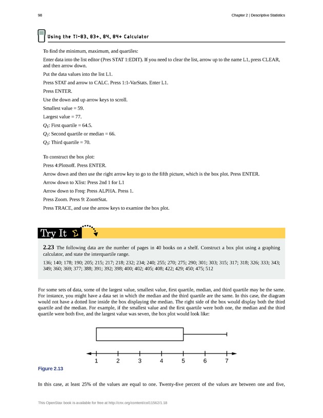 Introductory Statistics - New Page