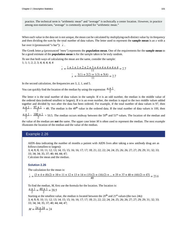 Introductory Statistics - New Page
