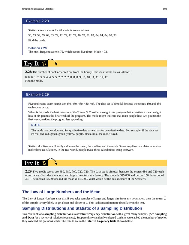 Introductory Statistics - New Page