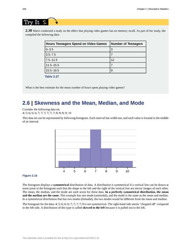 Introductory Statistics - New Page