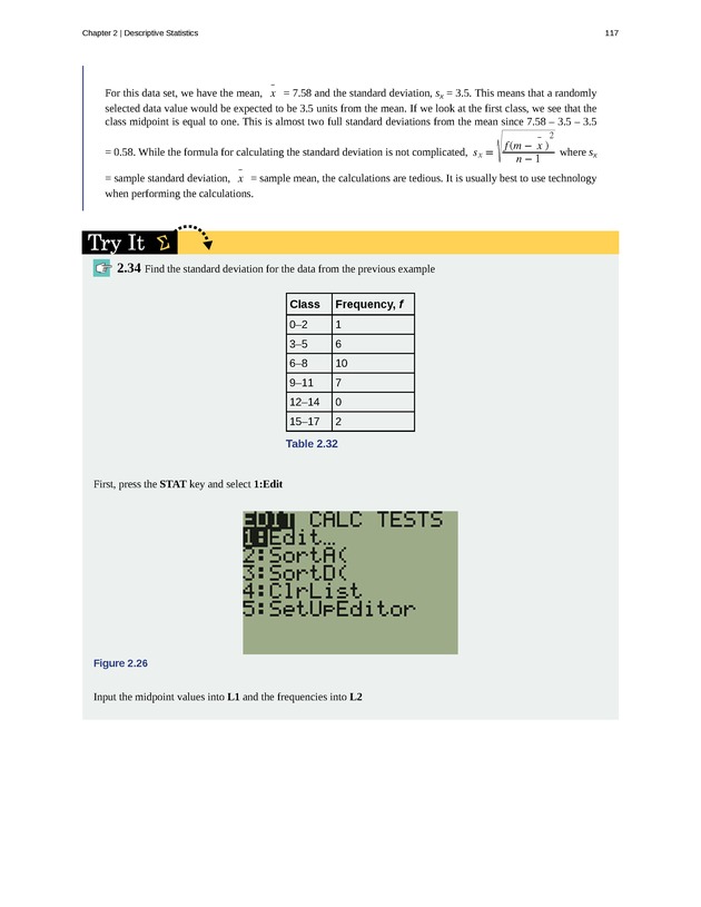 Introductory Statistics - New Page