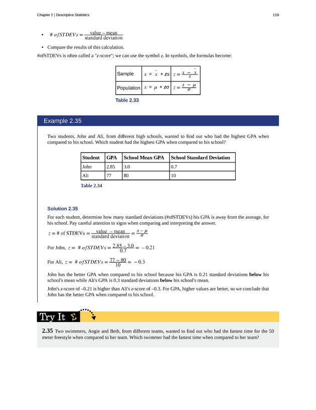 Introductory Statistics - New Page