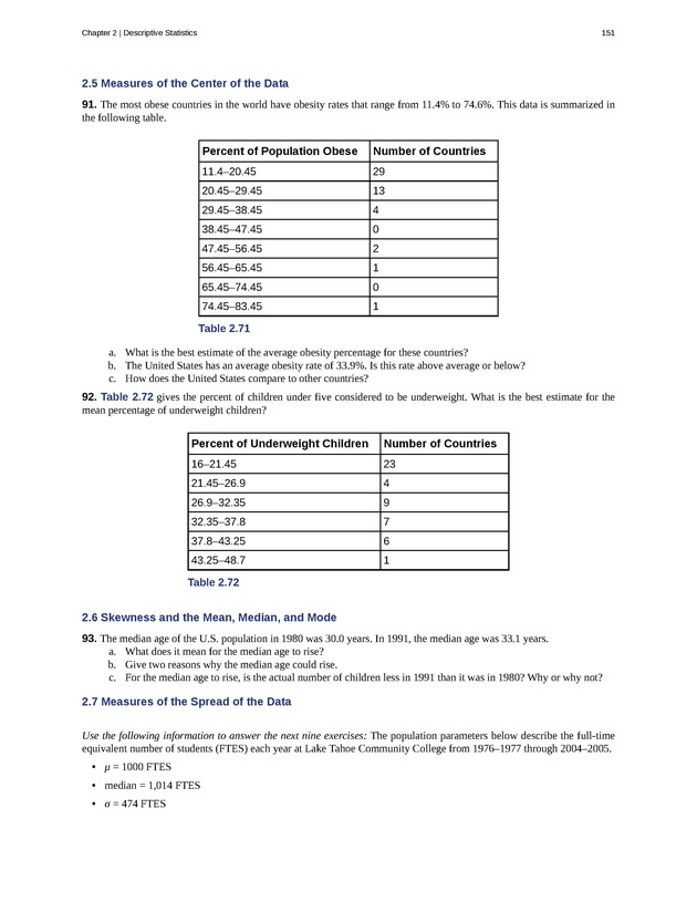 Introductory Statistics - New Page
