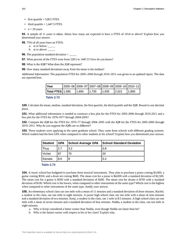 Introductory Statistics - New Page