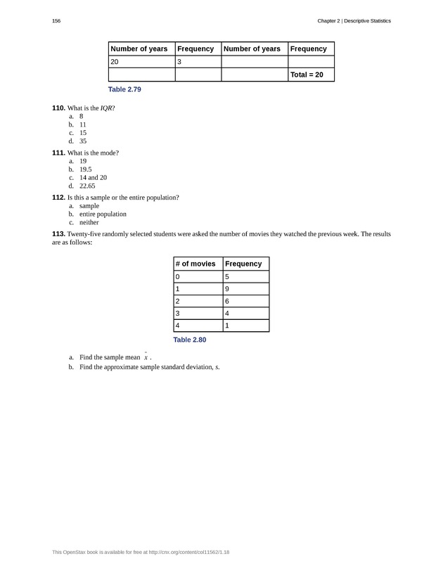 Introductory Statistics - New Page