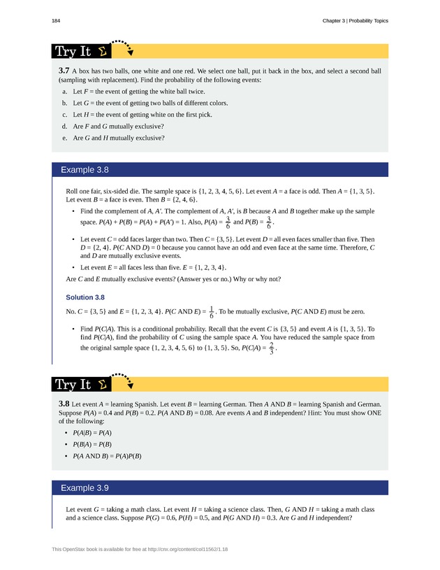 Introductory Statistics - New Page