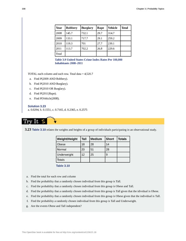 Introductory Statistics - New Page