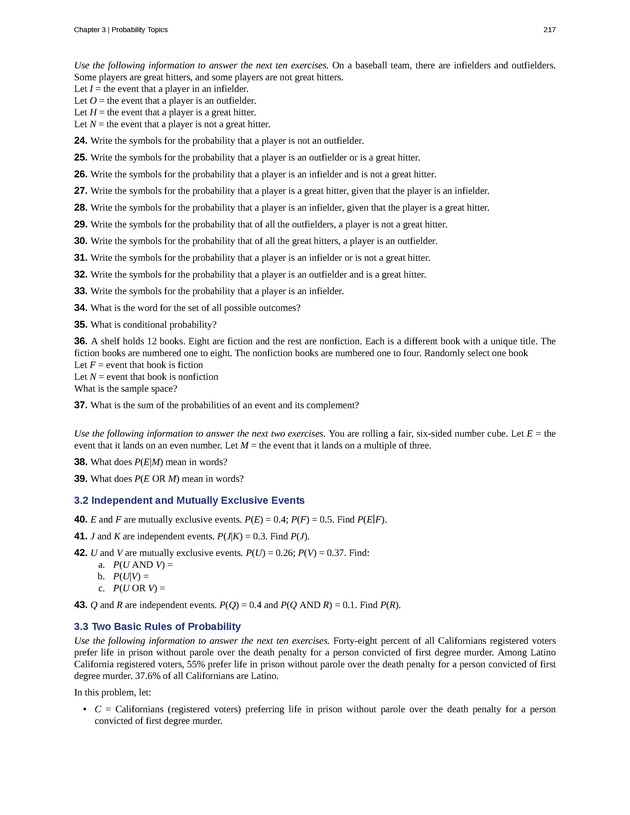 Introductory Statistics - New Page