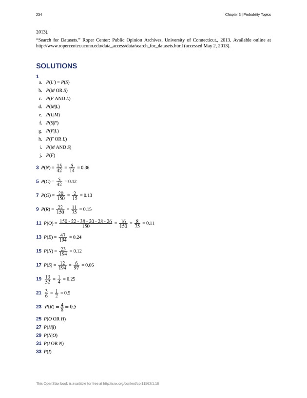 Introductory Statistics - New Page