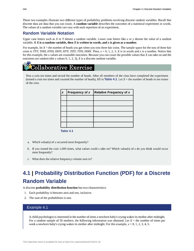 Introductory Statistics - New Page