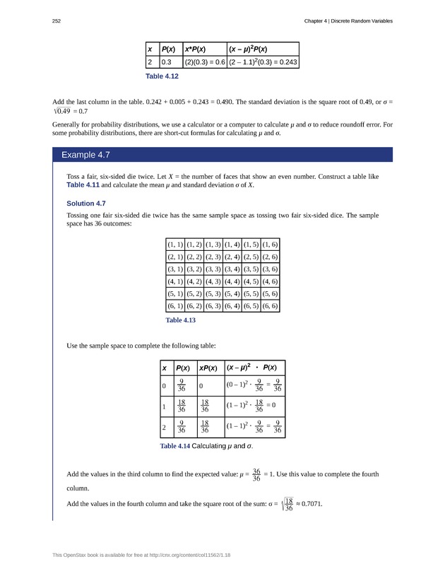 Introductory Statistics - New Page