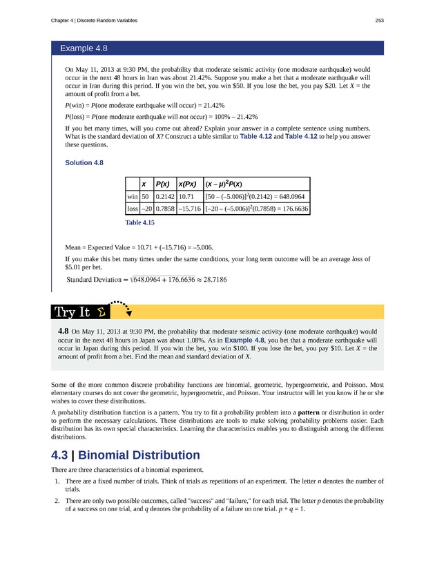Introductory Statistics - New Page