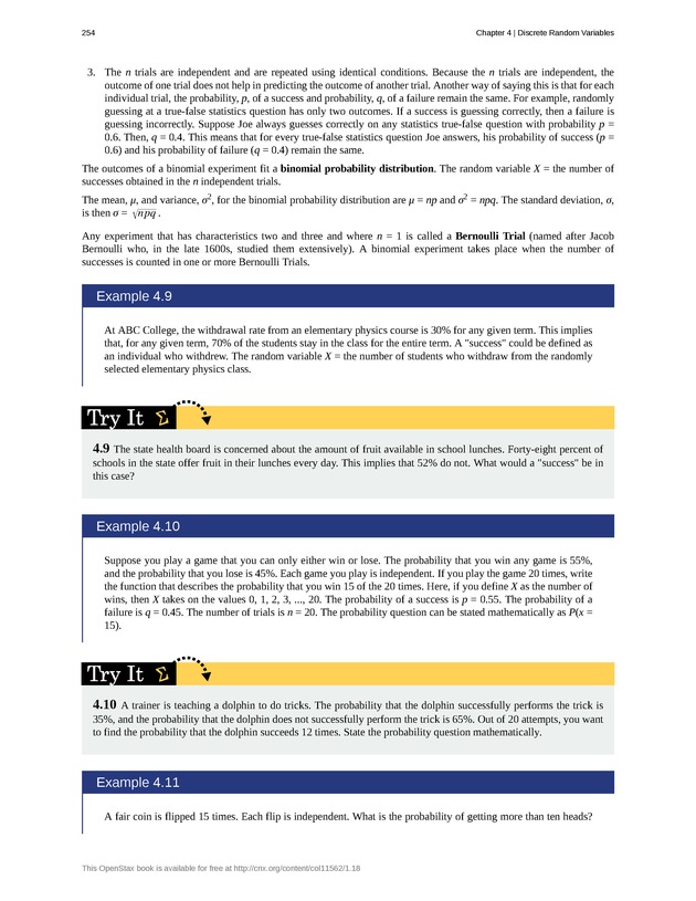 Introductory Statistics - New Page