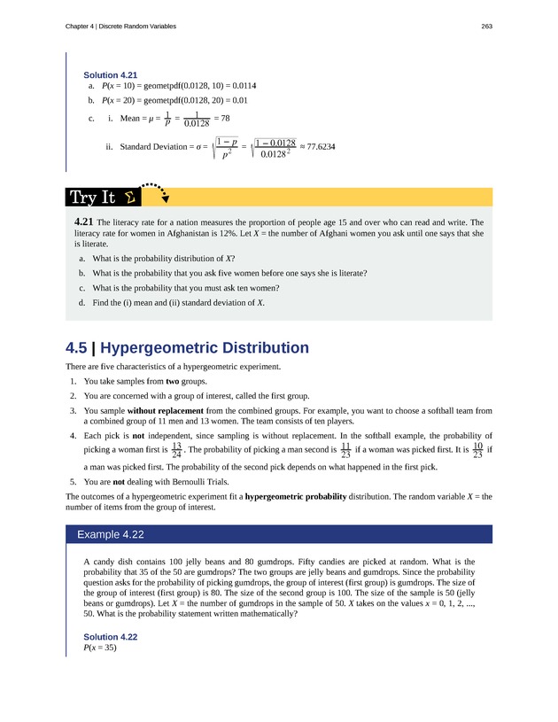 Introductory Statistics - New Page