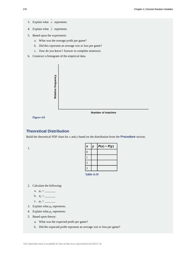 Introductory Statistics - New Page