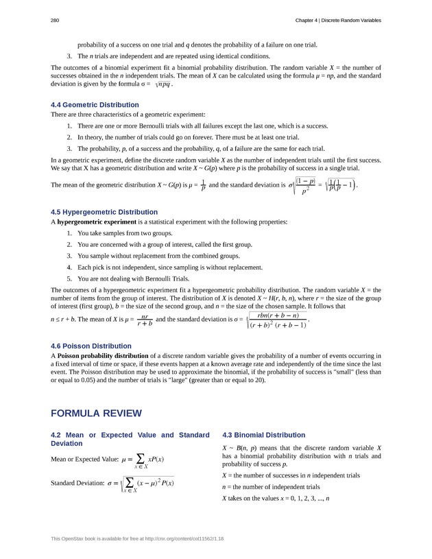 Introductory Statistics - New Page
