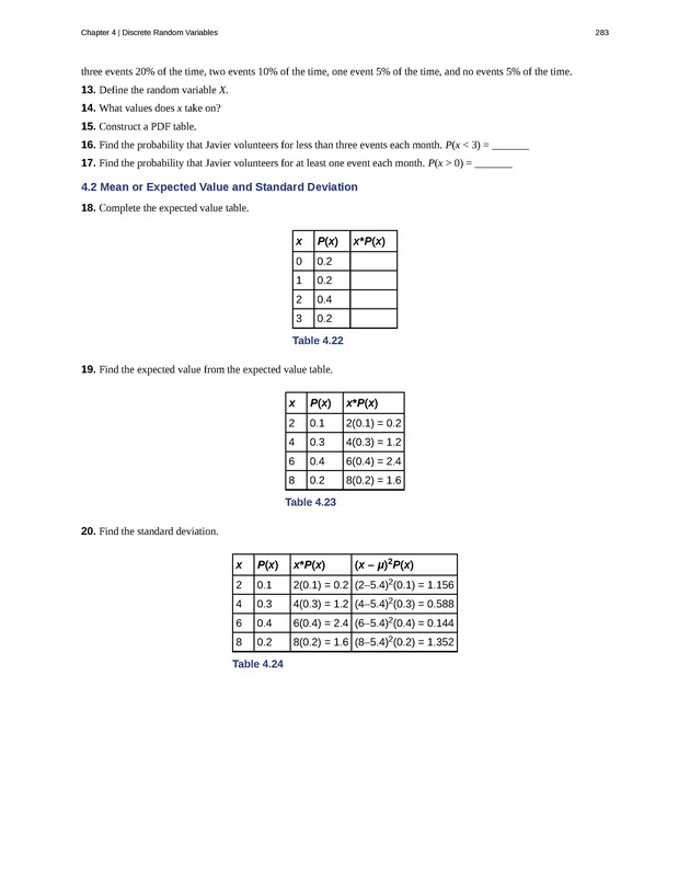 Introductory Statistics - New Page