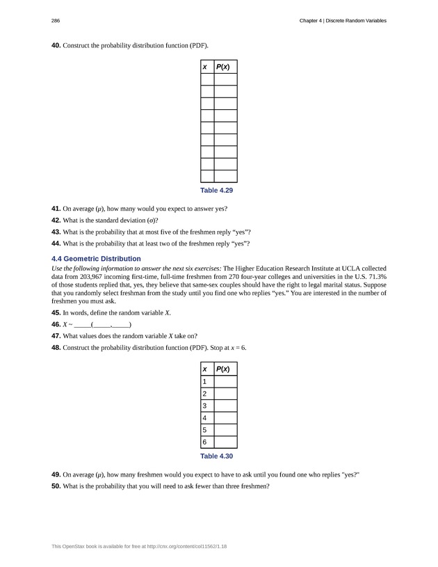 Introductory Statistics - New Page