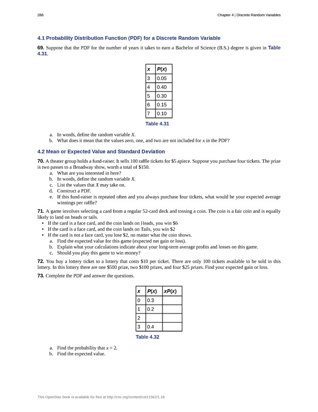 Introductory Statistics - New Page