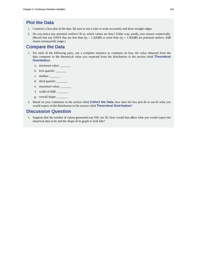 Introductory Statistics - New Page