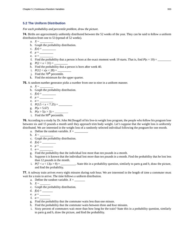 Introductory Statistics - New Page