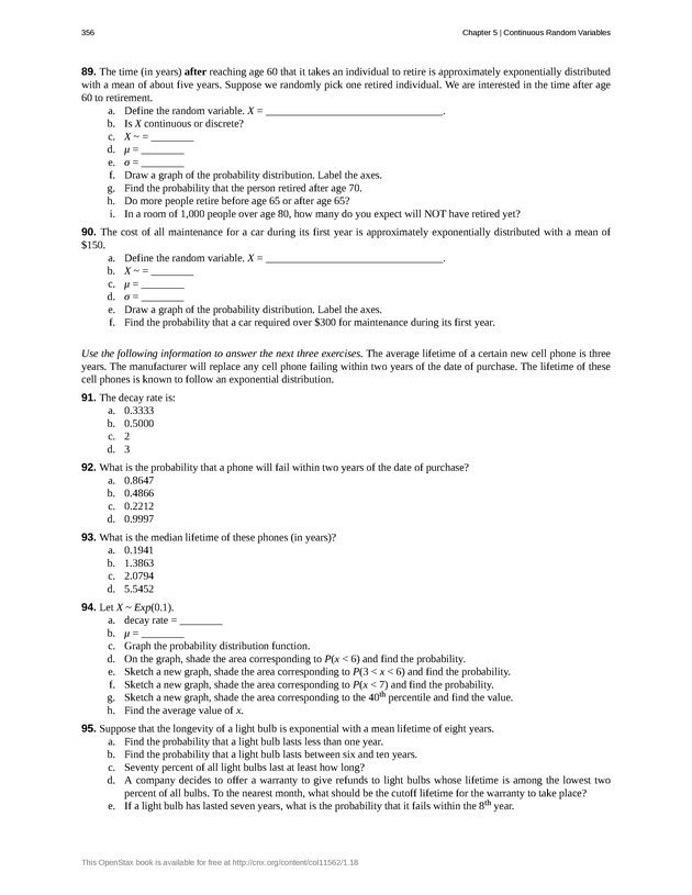 Introductory Statistics - New Page